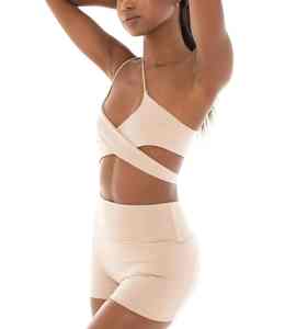 OEM de las mujeres de Yoga Wea de dos piezas de gimnasio Legging y conjunto de entrenamiento para las niñas - Product Image 3