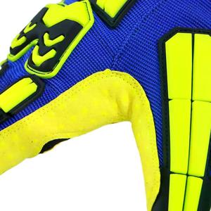 Vente en gros de gants de sécurité TPR gants de protection anti-impact pour travailleurs de la construction gants de travail de mécanicien en caoutchouc résistant aux chocs - Product Image 2
