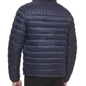 Blouson matelassé pour homme, idéal pour l'extérieur en hiver, 2025, meilleur prix, séchage rapide, respirant, écologique, logo personnalisé sur le devant, couleurs personnalisables - Product Image 2