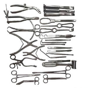 Conjunto de 25 instrumentos ortopédicos para cirugía ortopédica básica - Product Image 1