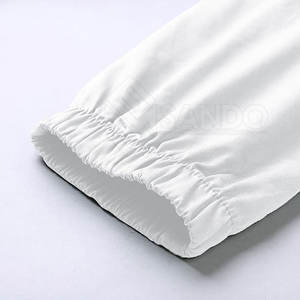 Pantalones cargo informales para hombre de marca privada, ligeros, multibolsillos con color liso lavado oscuro a la venta - Product Image 6