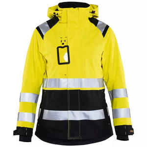 Vente en gros, veste de sécurité réfléchissante haute visibilité, tenue de travail respirante personnalisée pour les travailleurs de la construction, vêtements de sécurité résistants à l'eau - Product Image 4