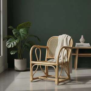 Meubles en rotin modernes et écologiques, tonalité durable et neutre pour les repas en plein air, les hôtels et le salon. - Product Image 3