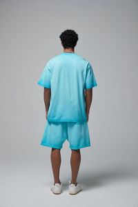 2025 verano personalizado a granel Casual negro poliéster Spandex baloncesto Fitness deporte sudor hombres pantalones cortos atléticos - Product Image 3