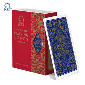 Cartes de poker à jouer en plastique durable Duke Classic - Product Image 2