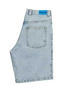 Haute qualité personnalisé hommes Shorts décontracté Vintage à la mode Baggy Denim solide couleur ciel 100% coton Jean Stretch lavé fabricant - Product Image 3