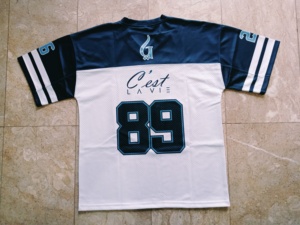 2025 Retro fútbol Jersey personalizado pantalla Impresión logotipo malla camiseta ropa recortada Boxy fútbol Streetwear Jersey camiseta para hombres - Product Image 2