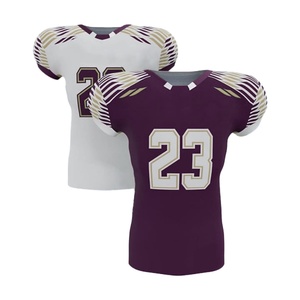 Jersey de Práctica de Fútbol Americano Reversible Personalizado, Jersey de Entrenamiento de Malla Transpirable de Doble Cara, Fabricante y Mayorista - Product Image 1