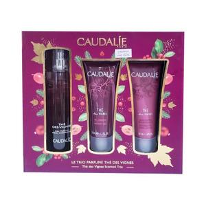 Caudalie confre da 3 confezioni al gusto di muschio bianco e zenzero