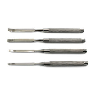 4 Cinceles Quirúrgicos Dentales Expansibles para Implantes, Cincel para Crestas Óseas, Osteótomo con Estuche de Cuero LA ELAHI & CO 2026 - Product Image 2