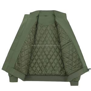 Chaqueta cortavientos con soporte delgado para hombre de Otoño/Invierno, abrigo informal de moda con lona impermeable para uso en exteriores - Product Image 3