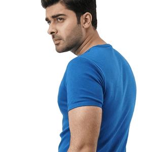 Comfortable & Stylish Casual Wear Short Sleeve T-Shirt Cotton Casual Crew Neck Tee Slim Fit Lightweight Plain T-Shirts for Mens - Product Image 2