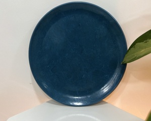 จานอาหารค่ำแบบนำกลับมาใช้ใหม่ได้100% ชามและถาดสีแกลบเป็นมิตรต่อสิ่งแวดล้อมวางซ้อนกันได้และปลอดภัยต่ออาหารสำหรับใช้ในบ้าน - Product Image 4