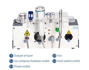 Láser de diodo 4 en 1 de 980nm para limpieza vascular, eliminación de venas varicosas, tratamiento de hongos en las uñas, dispositivo de belleza - Product Image 6