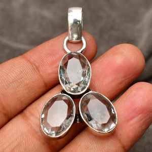 Élégant pendentif Morganite pêche en argent sterling 925 plaqué or avec lunette cadeau de mariage pour femme - Product Image 3