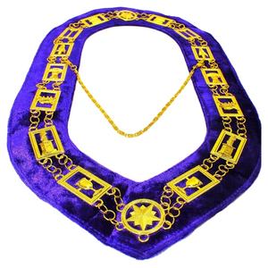 2025 Masonic Regalia Collar para Blue Lodge Arch Past Craft Masons Collares con diseño personalizado - Product Image 1