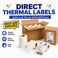 Étiquettes autocollantes thermiques pour imprimante 4x6, livraison directe, rose, 3x6, 1,5 x 1 pouce, 2x2
