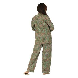 ชุดนอนผ้าฝ้ายขนาด XL ของผู้หญิงชุดนอนผ้าฝ้ายทำมือชุดนอนน้ำหนักเบาพิมพ์ลาย - Product Image 5