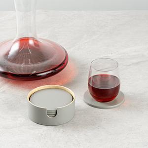 Posavasos de bambú hilado en bobina de lujo de dos tonos conjunto de posavasos redondos al por mayor con el precio más barato - Product Image 6