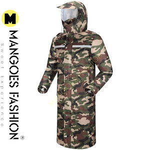 Chaqueta Impermeable Clásica Ligera Unisex para Adultos con Elementos Reflectantes y Capucha Desmontable para Excursiones al Aire Libre - Product Image 6