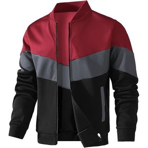 Vestes d'hiver de baseball de haute qualité pour hommes Veste enduite brodée avec logo avant directement du fabricant - Product Image 1