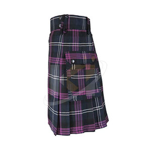 Nuevo estilo, faldas escocesas de tartán para hombres hechas a medida, Color sólido, faldas escocesas para hombres a la venta, hechas en Pakistán, faldas escocesas de tartán para hombres - Product Image 3