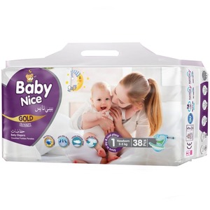 ผ้าอ้อมเด็ก ผ้าอ้อมเด็ก Nice Gold Midi (3) 30 ชิ้น คุณภาพสูง ราคาดีที่สุด ผ้าอ้อมเด็ก Ask Price - Product Image 2