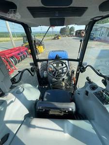 2018 NEW HOLLAND T4.110F/Mejor Venta de segunda mano Shanghai Holland T4.110 Equipo agrícola Tractor de cuatro ruedas - Product Image 5