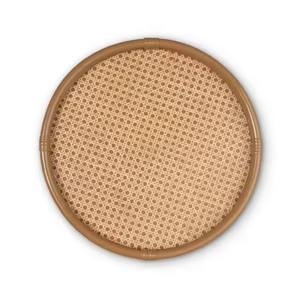 Bandejas de servicio de ratán redondas ecológicas para la decoración del hogar Diseño de cocina Almacenamiento de alimentos Hecho en Vietnam - Product Image 3