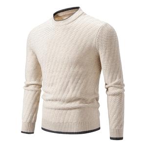 High Quality Custom Long Neck Men's <b>Sweaters</b> Breathable Anti-Pilling 100% Wool <b>Argyle</b> Winter Custom Design Different Colors - Product Image 3