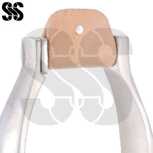 Estribos de Montar a Caballo de Estilo Occidental, Construcción de Acero Inoxidable, Estribos Ecuestres Resistentes y Duraderos - SHER SONS - Product Image 5