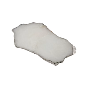 Vente en gros de plateau de service de fruits en pierre naturelle d'agate de qualité supérieure avec plateau décoratif pour la maison plaqué argent - Product Image 4
