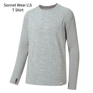 T-shirt à manches longues pour homme, coton, col rond, motif imprimé multicolore, coupe ajustée - Product Image 3