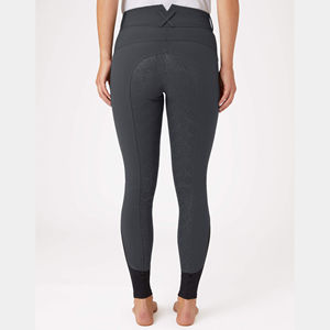 Nuevos pantalones cómodos de ajuste completo para mujer para ecuestre y silicona para mallas personalizadas de manga larga - Product Image 2