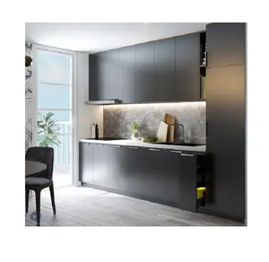 Factory Direct Supplier Kitchen Cabinets With MFC/ MDF/ Plywood Kitchen Cabinets Designs 12 months Warranty