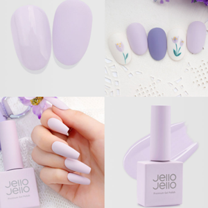Jello Jello Spring Pastel Mood Edition Gel Nail Polish, ensemble de 6 couleurs – Beauté coréenne - Product Image 5