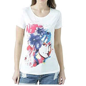 Camiseta Extra Grande para Mujer, Exportación al Extranjero, Ropa Casual Creada para Comercio al por Mayor con Tela Ligera y Ajuste Cómodo - Product Image 3