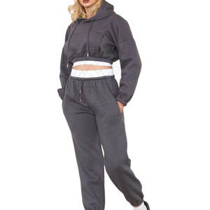 Ensemble de survêtements à séchage rapide de haute qualité pour femmes motif solide pour une utilisation en extérieur en hiver - Product Image 3