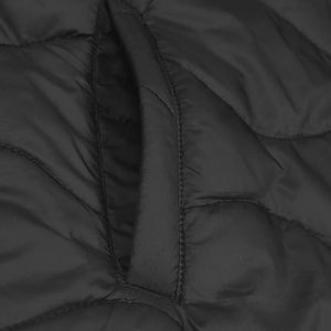 Veste matelassée d'hiver de couleur noire et bleue avec un design personnalisé Service OEM Vestes en peluche pour hommes vente en gros - Product Image 6