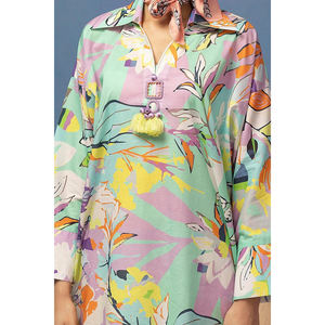 Vendedor superior diseño tradicional césped Salwar Kameez para damas uso informal ligero cómodo secado rápido todas las estaciones vestido de mujer - Product Image 5