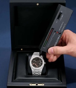 นาฬิกาฮิปฮอป VVS Moissanite ประดับเพชรที่กำหนดเองได้นาฬิกาฮิปฮอปสุดหรู - Product Image 2