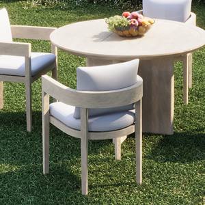 Ensemble de jardin contemporain en bois massif Lux - Résistant aux intempéries - Product Image 5