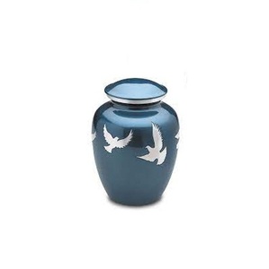 Urne de crémation en métal sur mesure pour cendres humaines Urnes commémoratives fraîchement conçues Fournitures funéraires de haute qualité - Product Image 5