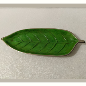 Bandeja de hojas directa de fábrica, Plato decorativo, bandeja de servicio de lujo para mesa de comedor, boda, decoración del hogar, restaurante, Hotel, bandejas de fiesta - Product Image 1