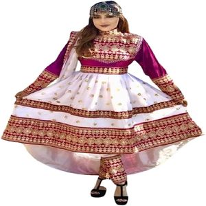 Lo último en vestidos afganos de color negro bordados a mano, vestido de mujer del Golfo musulmán de Pakistán, vestido de fiesta cultivado de lujo a precio de mayorista - Product Image 5