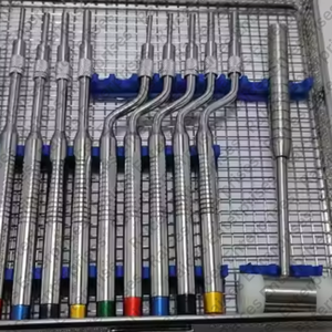 Kit de osteótomo de implante dental, instrumentos de elevación de seno de titanio cóncavo y convexo para implantología dental maxilar - Product Image 6