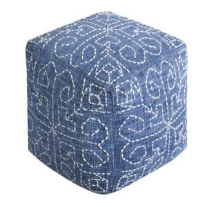 Gran oferta, PUF de algodón con estampado moderno, cojín para suelo, PUF otomano hecho a mano, reposapiés, asiento redondo, taburete de decoración para sala de estar - Product Image 4