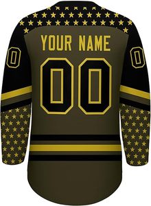 Camiseta de hockey sobre hielo de secado rápido de manga larga personalizada 2025 para hombres, conjunto de ropa deportiva OEM, proveedor a granel - Product Image 3