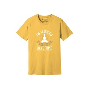 เสื้อยืดผ้าฝ้าย100% พิมพ์ลายพระพุทธรูปแบบลำลองมี12สีให้เลือก160-180 - Product Image 3