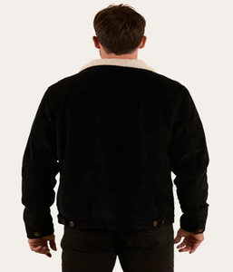 Prix usine vestes en toile respirante pour hommes doublure matelassée et manches côtelées vestes à la mode pour hommes pour la saison d'hiver - Product Image 6